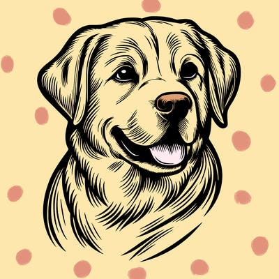realistic dog
