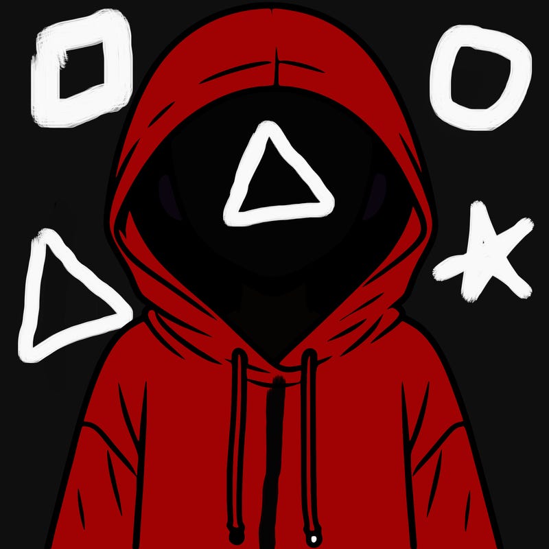 faceless girl in hoodie