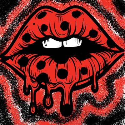 lips that look realistic and drip