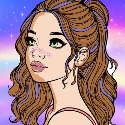 beautiful realistic girl