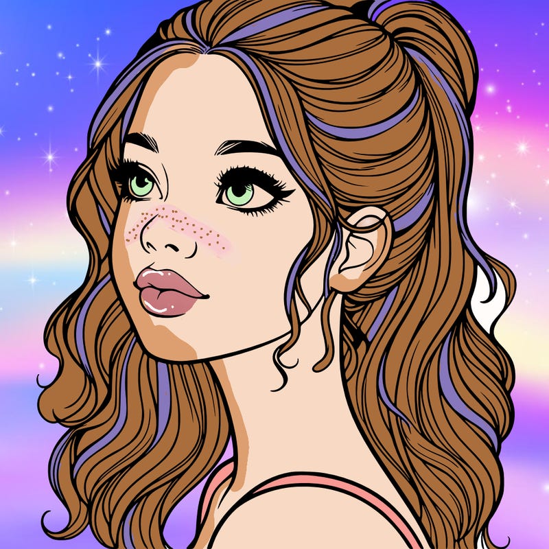 beautiful realistic girl