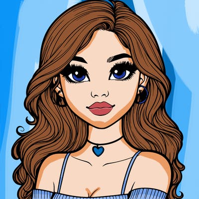 realistic pretty girl