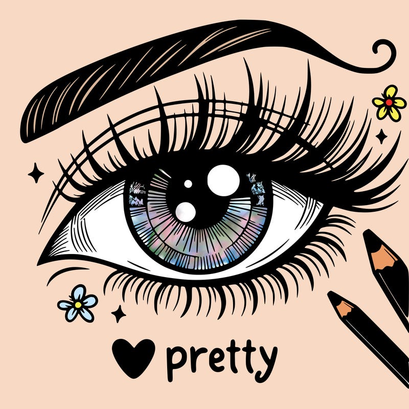 pretty eye
