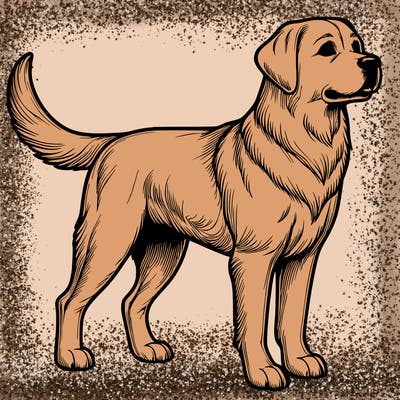 realistic dog