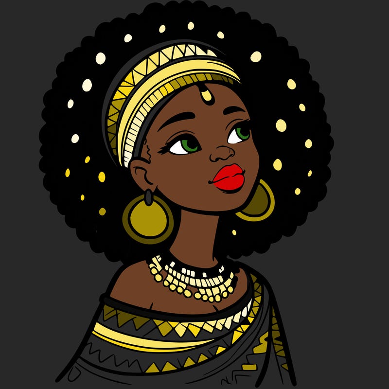 african woman