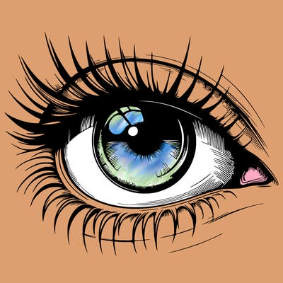 realistic eye