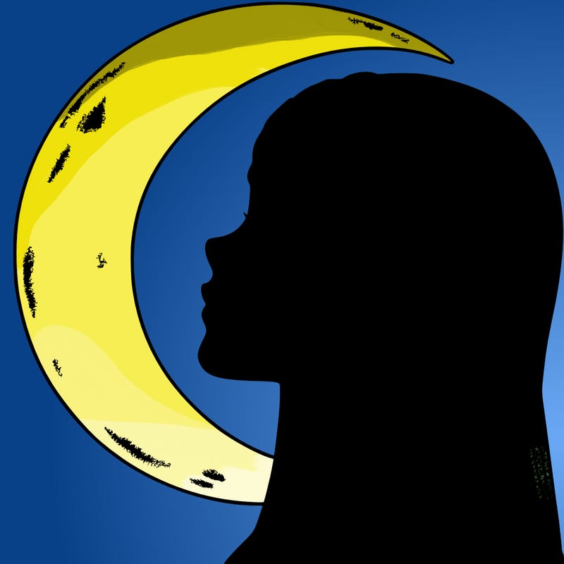 a realistic moon elf