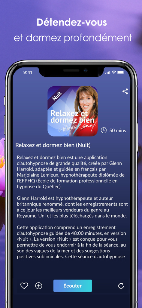 Relaxez et Dormez Bien - Lifestyle App | MWM