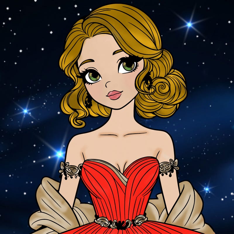 a pretty elegant lady