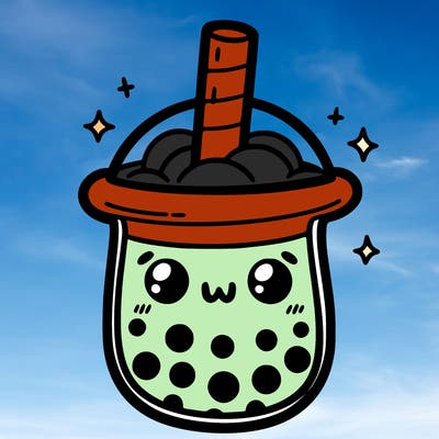 cute boba tea