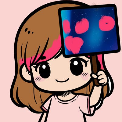 a girl holding up a blank sighn