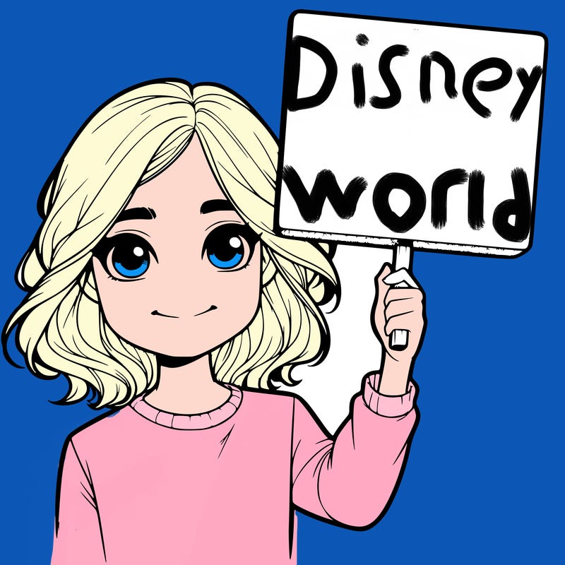 realistic girl holding up a sign