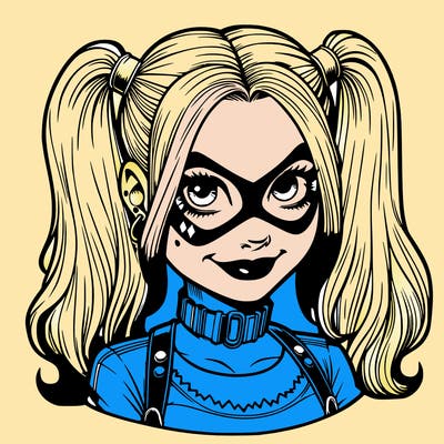 realistic harley quinn
