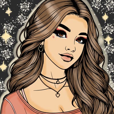 detailed realistic girl