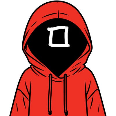 faceless girl in hoodie