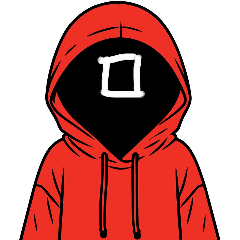 faceless girl in hoodie