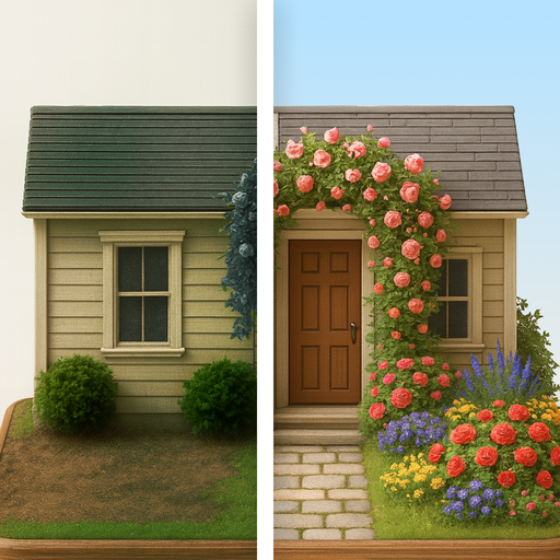 AI garden - landscape design - Graphics & Design App | MWM