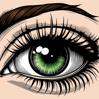 realistic eye