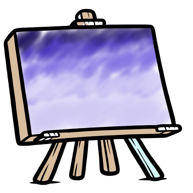 blank canvas