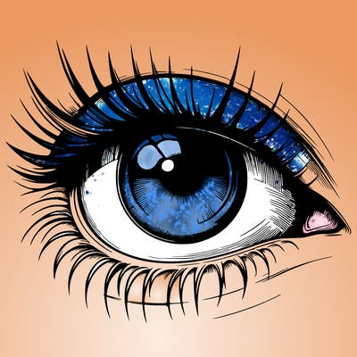 realistic eye