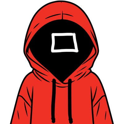 faceless girl in hoodie