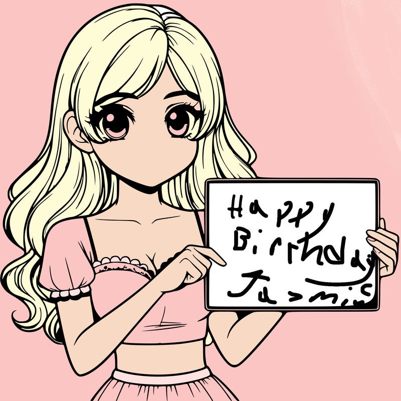 realistic pretty girl holding blank sign
