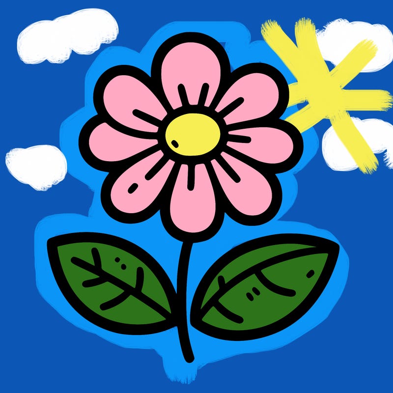 simple flower