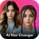 AI Hairstyle Try On: Color Cut