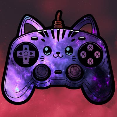realistic cute kitty controller