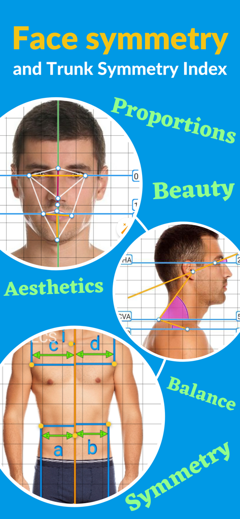 AI analysis of face and trunk symmetry for posture evaluation