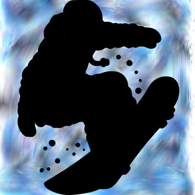 snowboarding