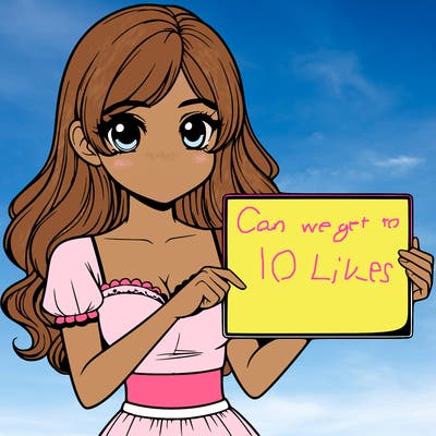 realistic pretty girl holding blank sign