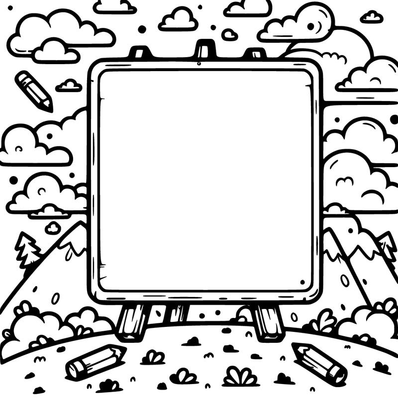 blank white no drawing nothing