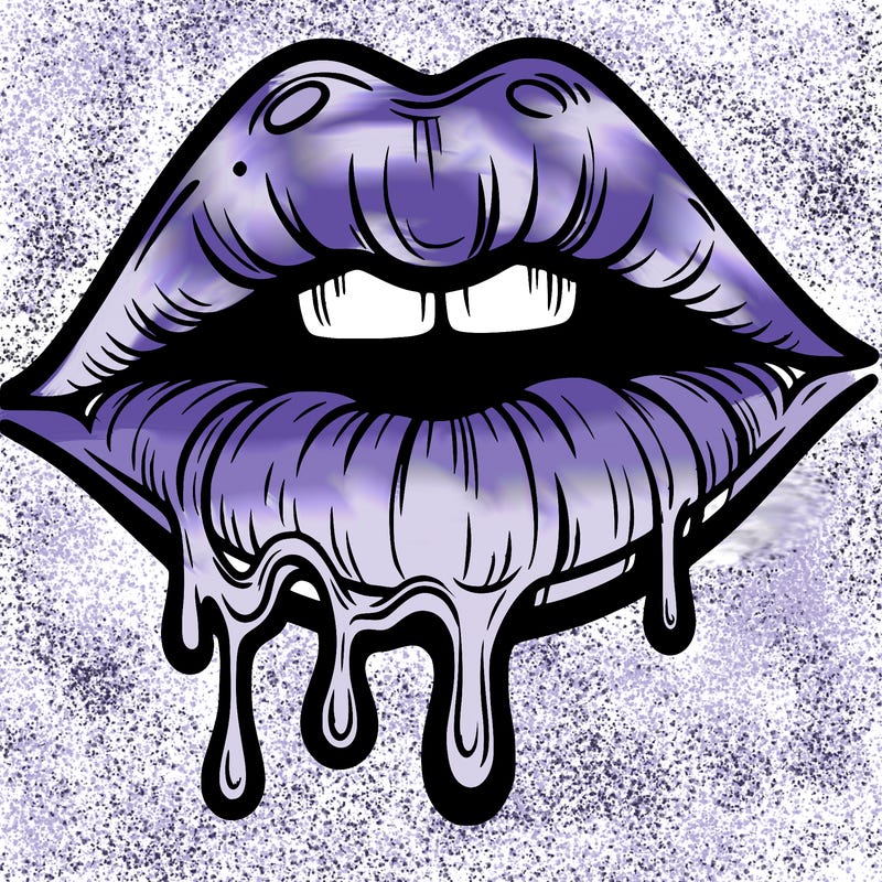 lips that look realistic and drip