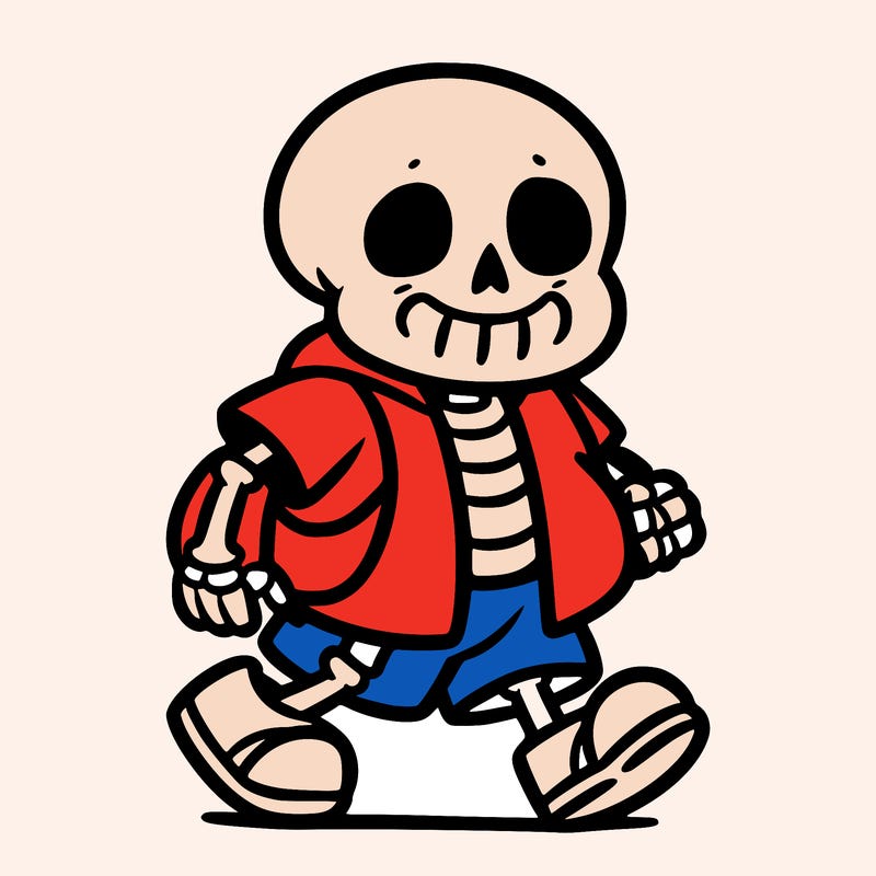 sans the skeleton