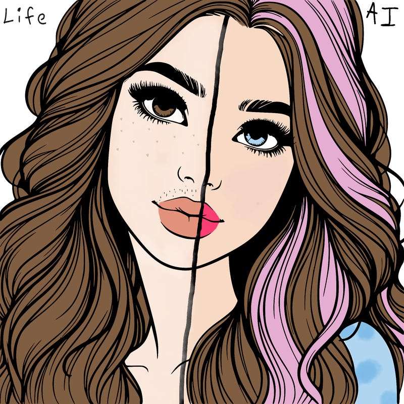 beautiful realistic girl