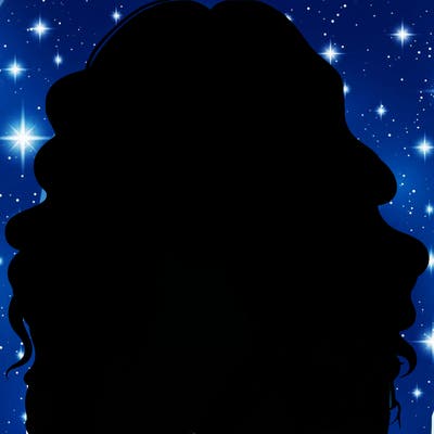 realistic girl with wavy hair and lips