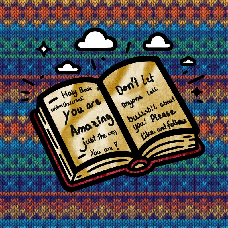 simple open book
