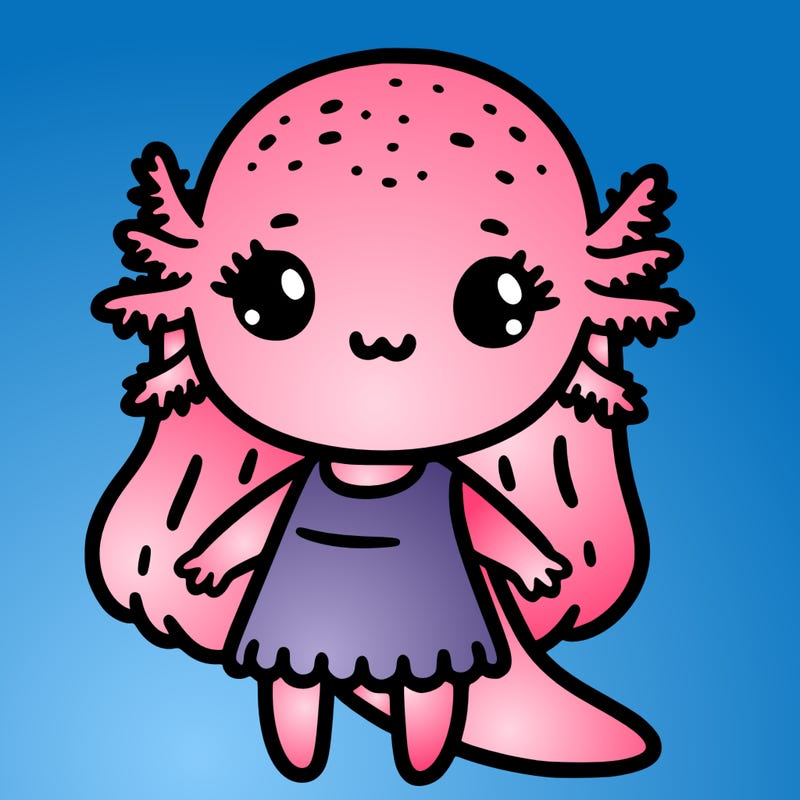 axolotl girl