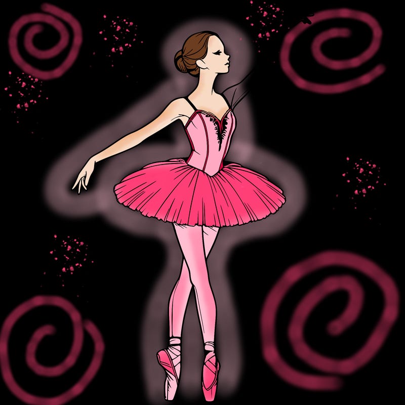 realistic ballerina