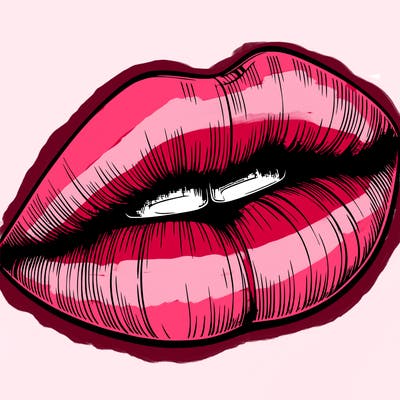 realistic lips