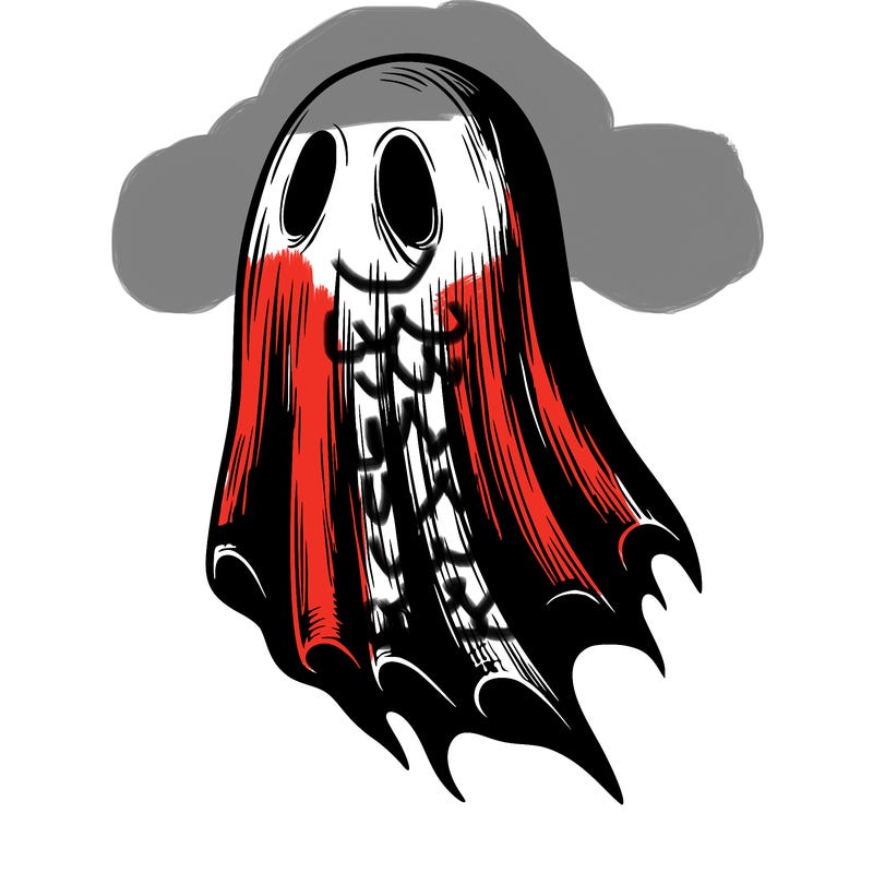 realistic creepy ghost