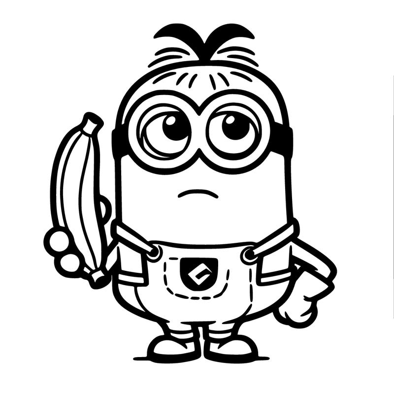 minion con banana