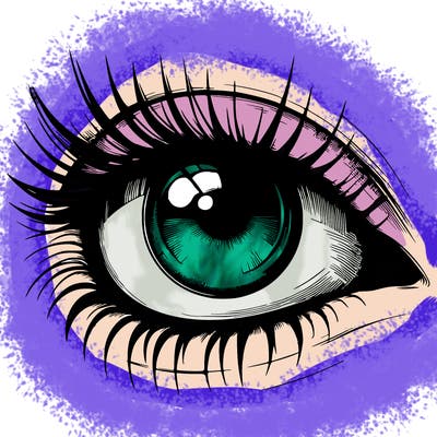realistic eye