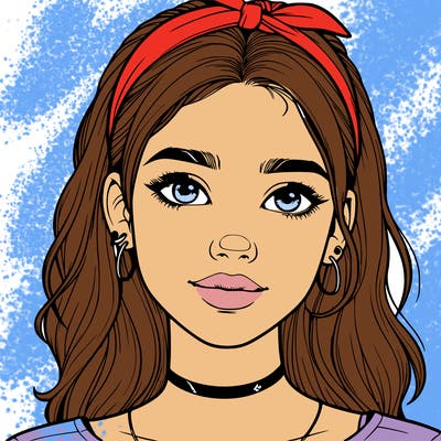 realistic teenage girl