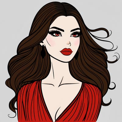 beautiful fashion woman