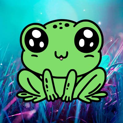 cute frog