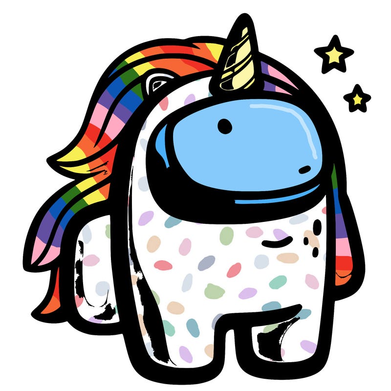 among us but like a unicorn
