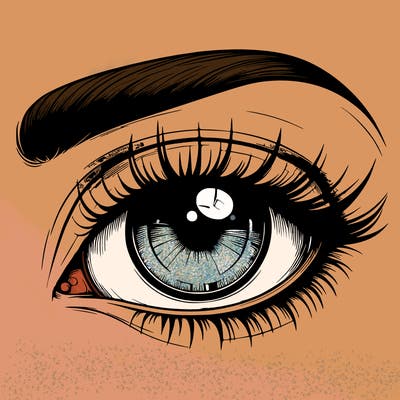 realistic eye