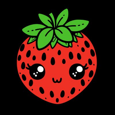 cute strawberry